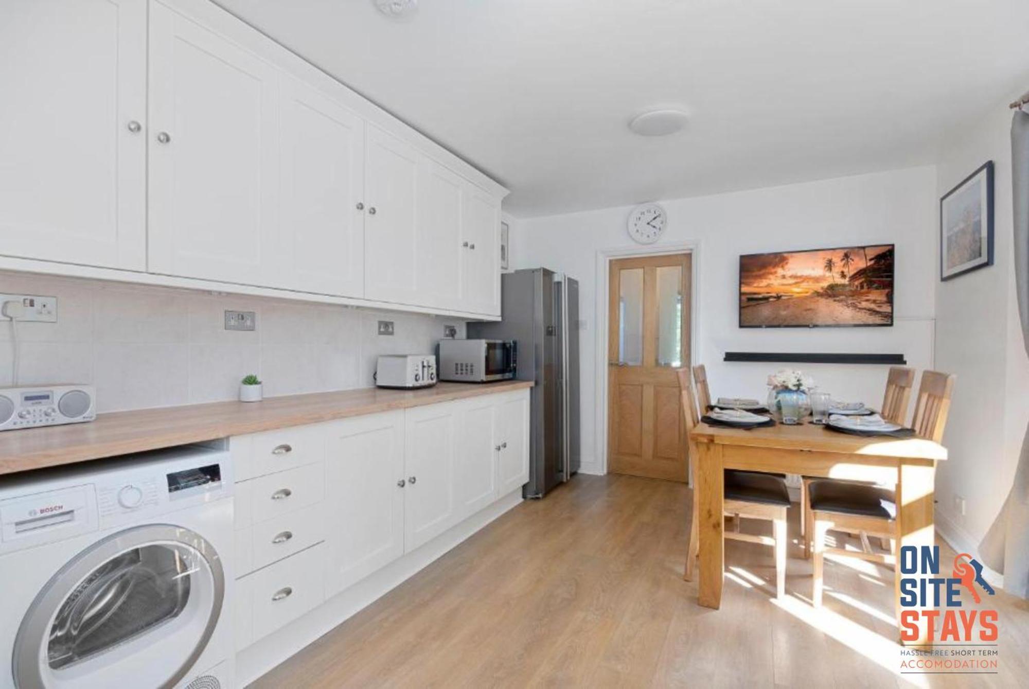 Onsitestays - Tranquil 2 Bedroom Apartment With Large Kitchen, Private Garden Near Wimbledon Station London Exteriör bild