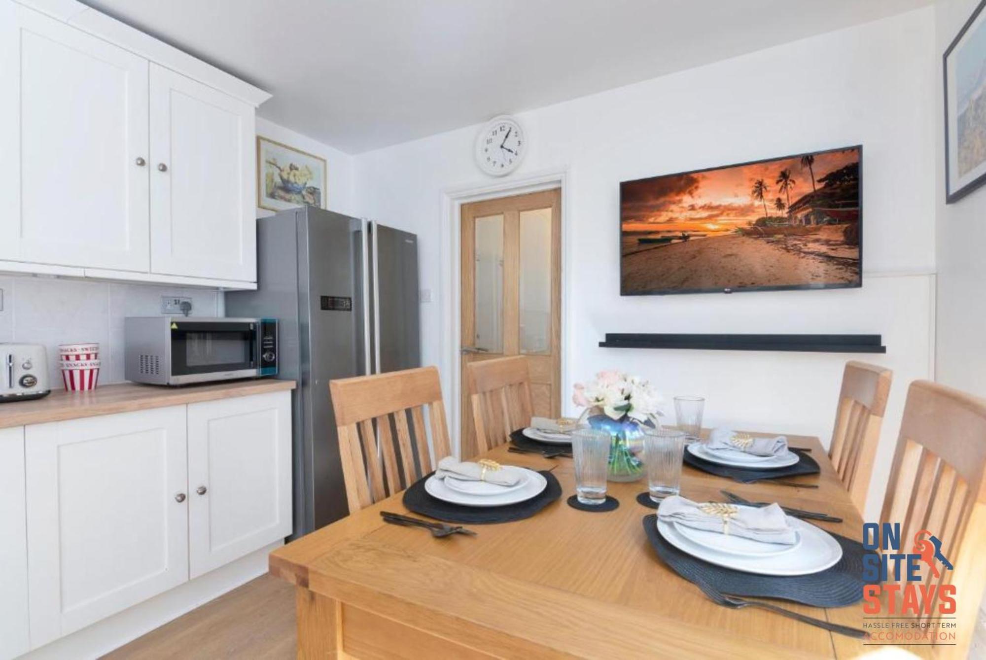 Onsitestays - Tranquil 2 Bedroom Apartment With Large Kitchen, Private Garden Near Wimbledon Station London Exteriör bild